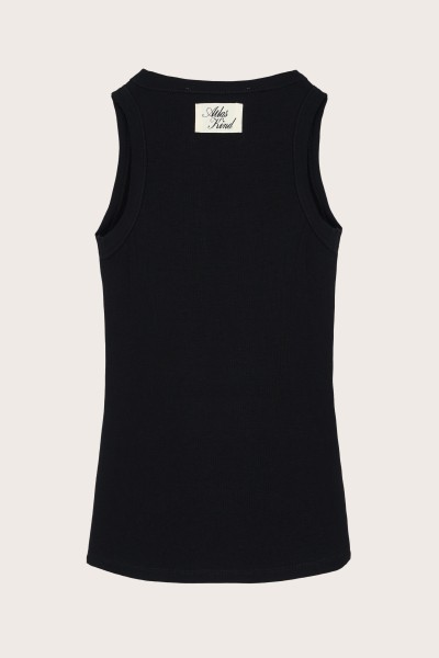 Script Cotton Cutaway Tank