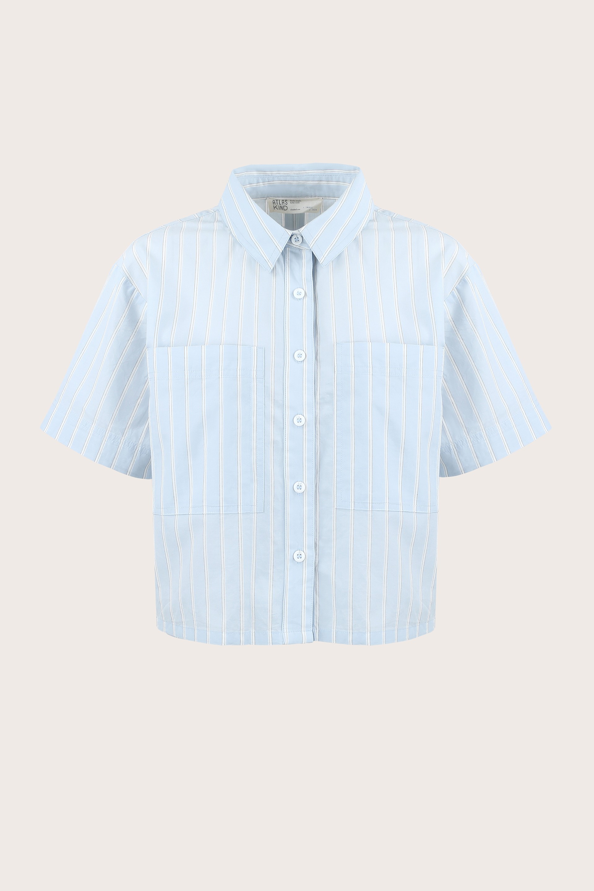 Boxy Poplin Shirt