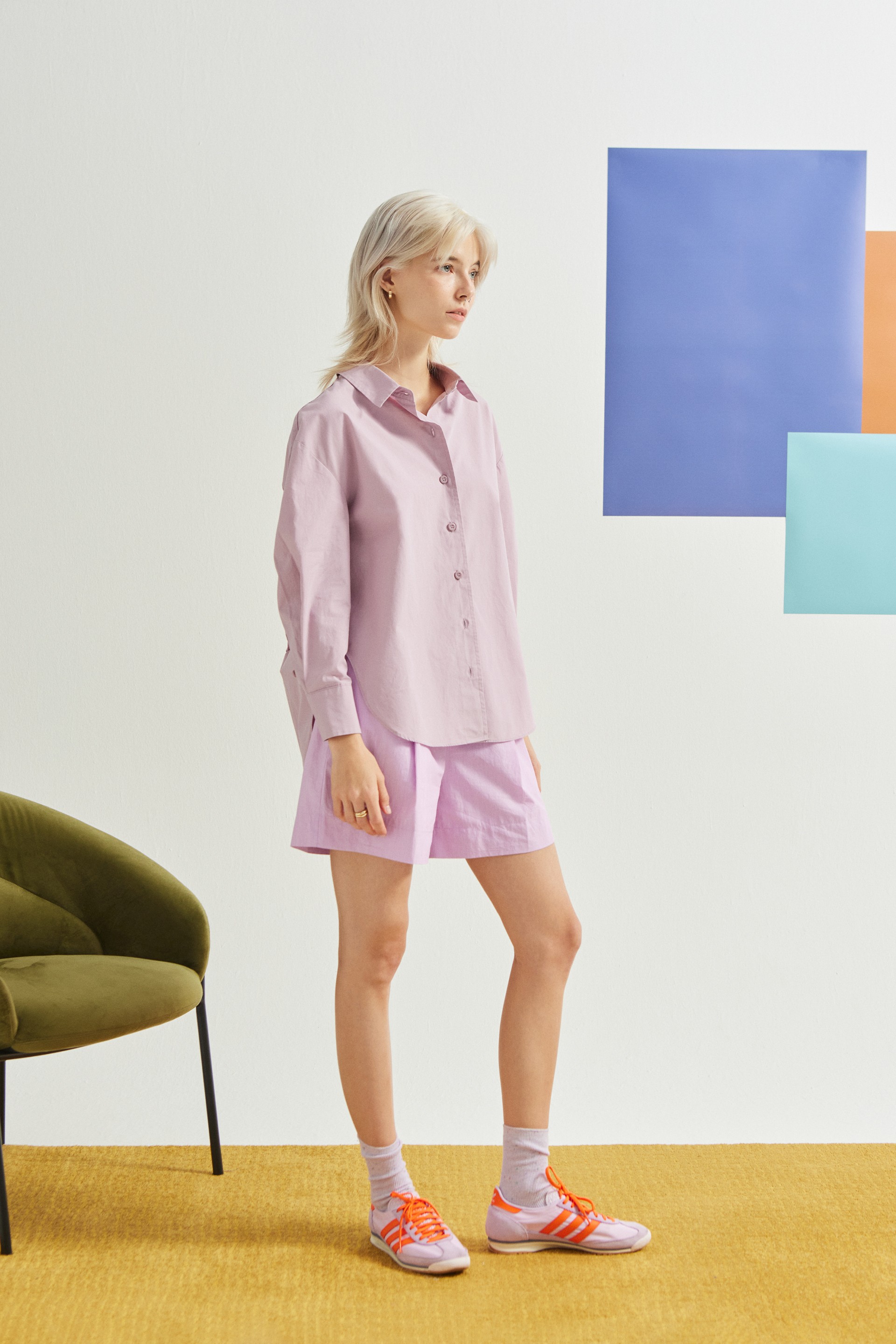 Relaxed Poplin Shirt