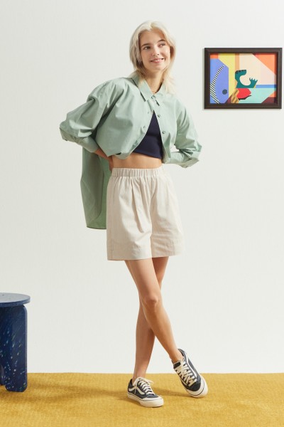 Relaxed Poplin Shirt