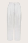 Barrel Leg Cotton Pants