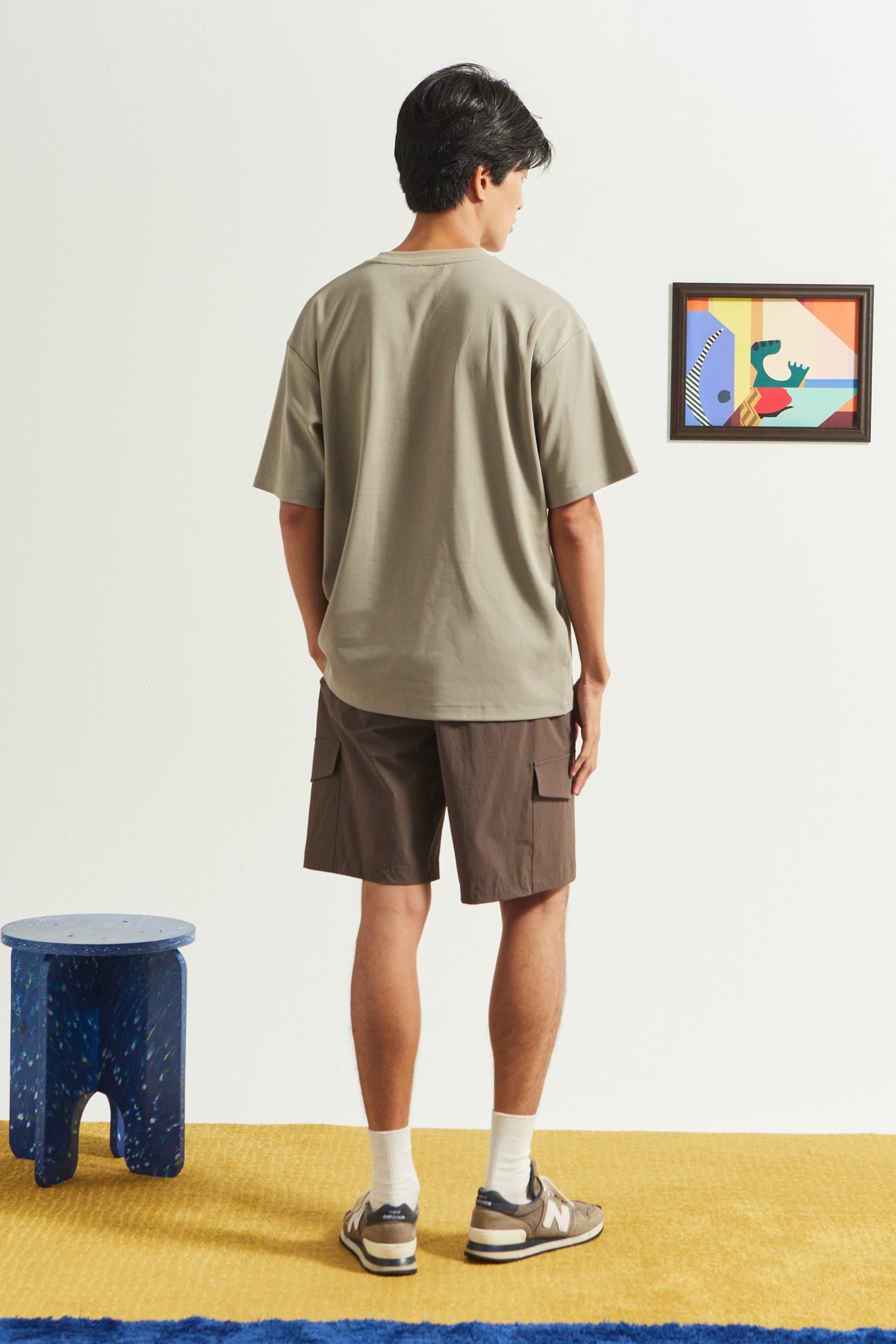 Cargo Drawstring Shorts