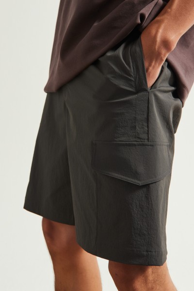 Cargo Drawstring Shorts