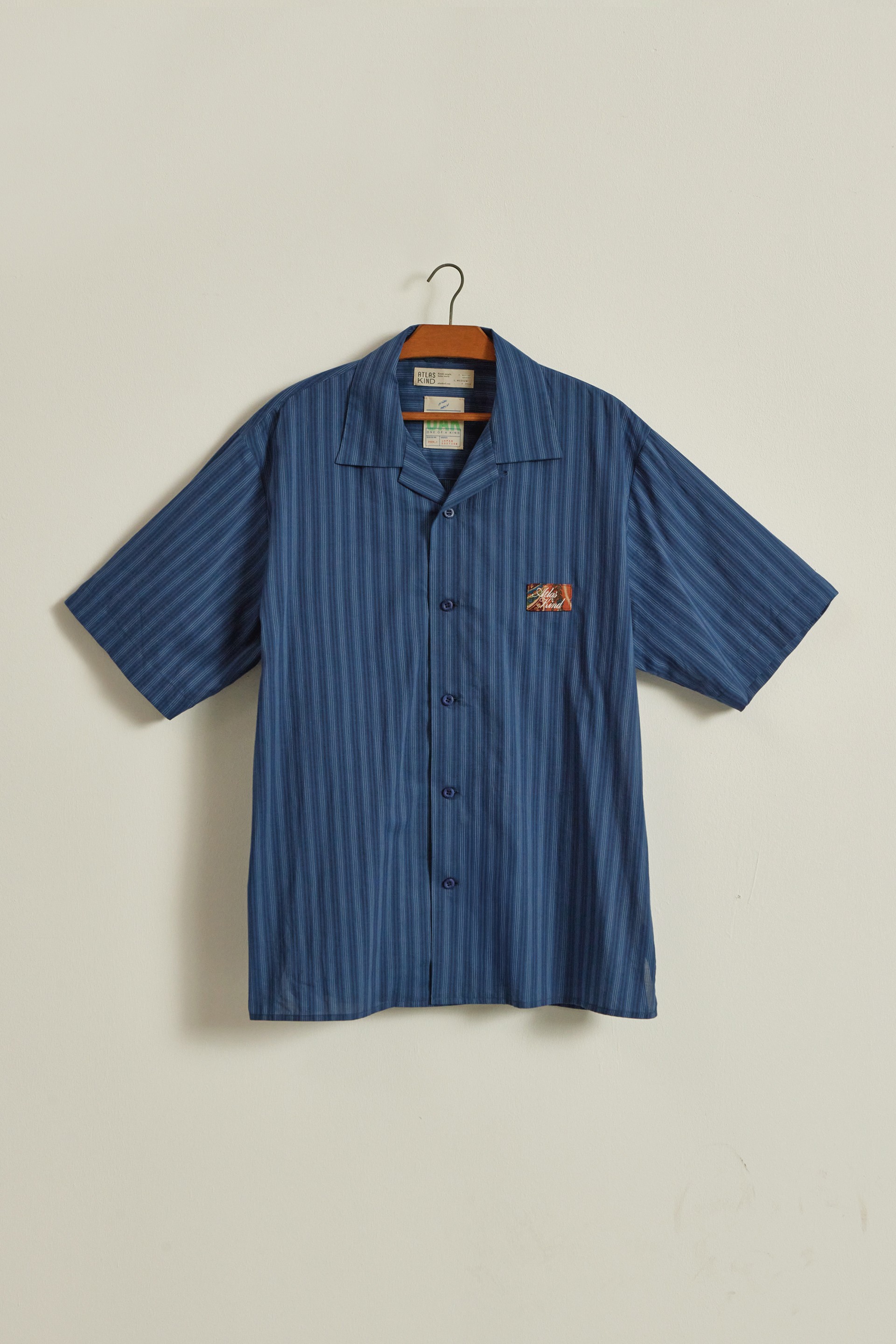 [GW Exclusive] OAK Re-Mix Script Japanese Cotton Shirt