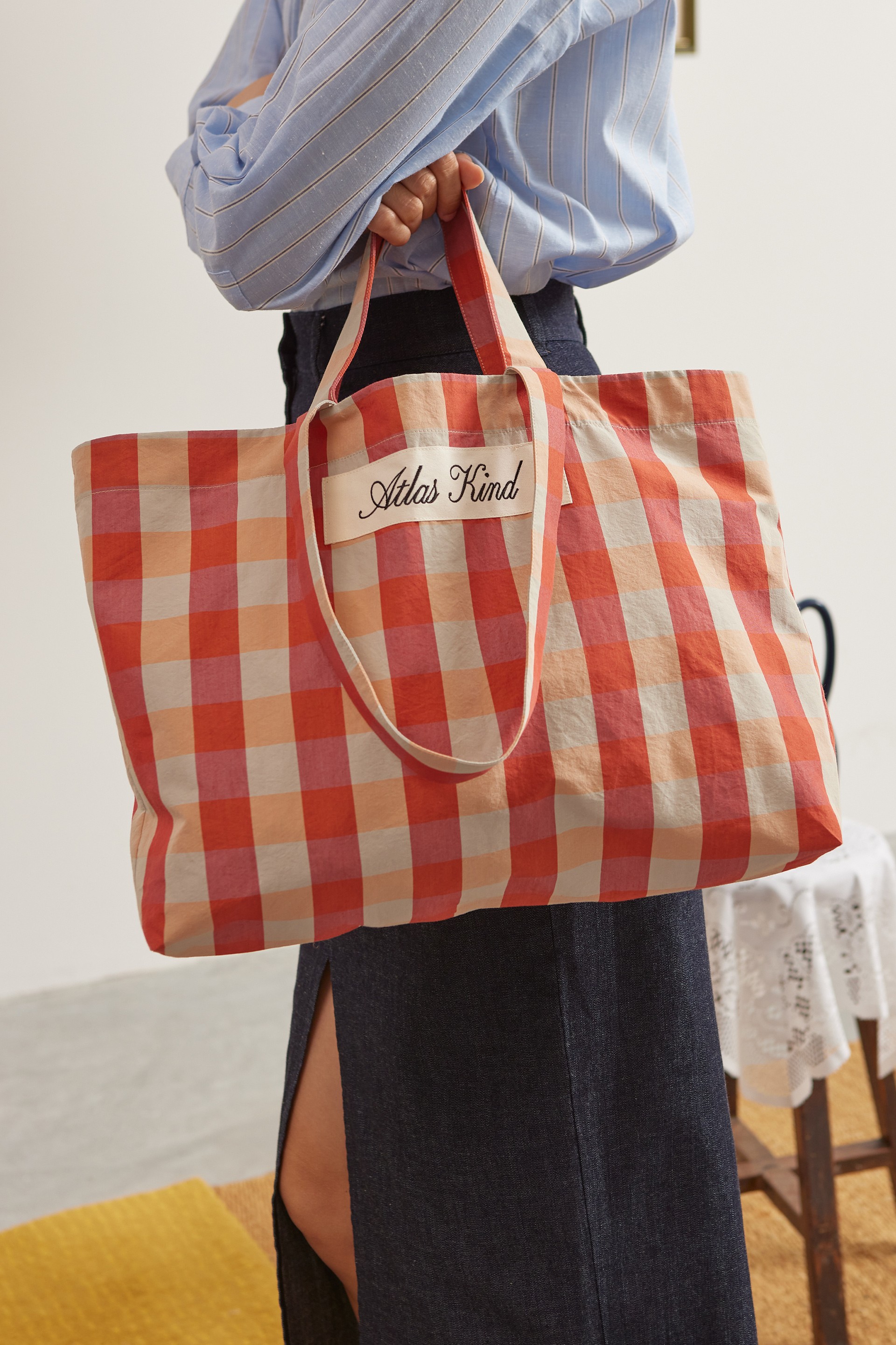 Script Japanese Cotton Tote