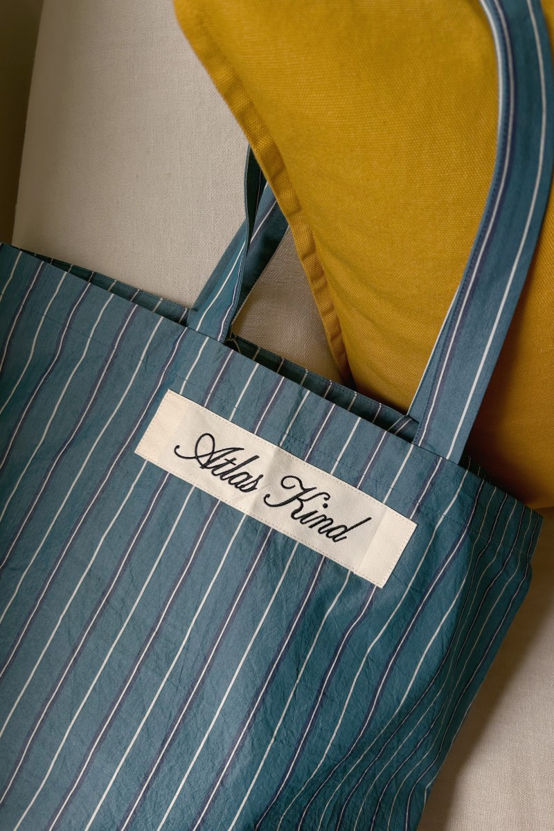 Script Japanese Cotton Tote...