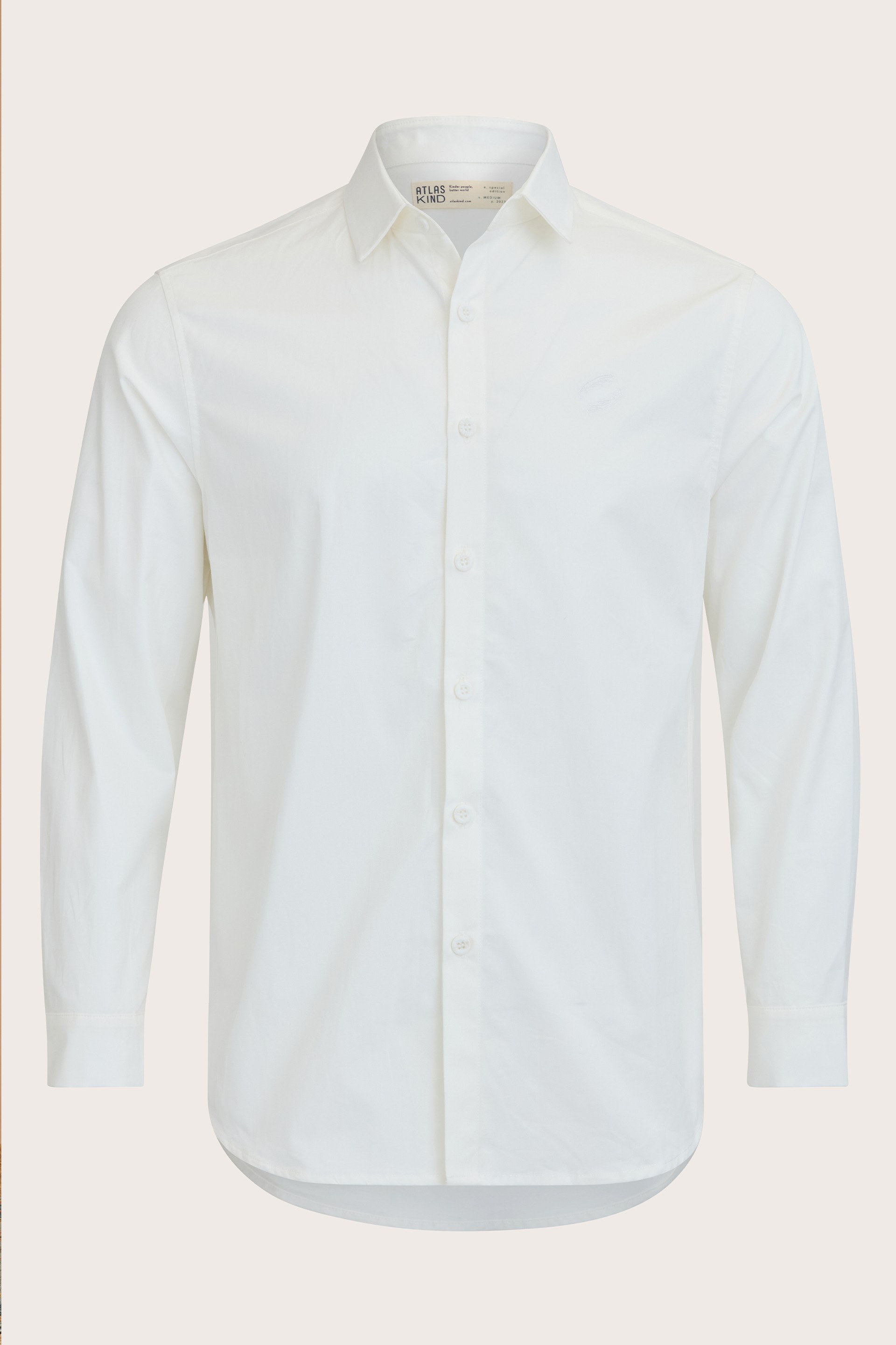 Kinder People Collared Cotton Shirt