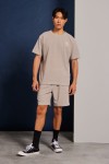 Script AK Rib-Knit Relaxed T-Shirt