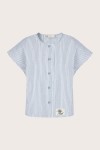 [GH Capsule] Script Japanese Cotton Button-Down Top