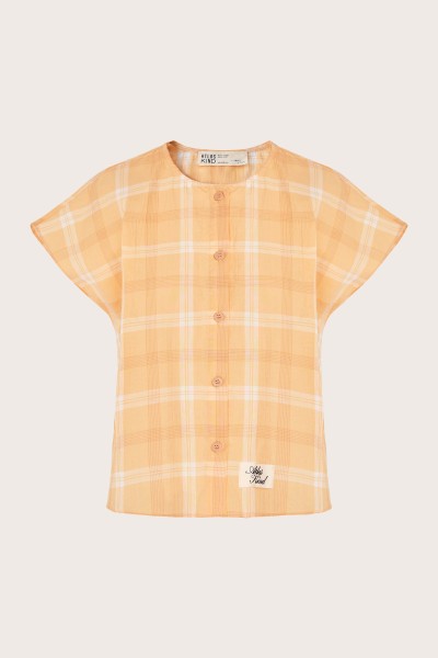 [GH Capsule] Script Japanese Cotton Button-Down Top