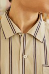 [GH Capsule] Re-Mix Script Collared Cotton Shirt